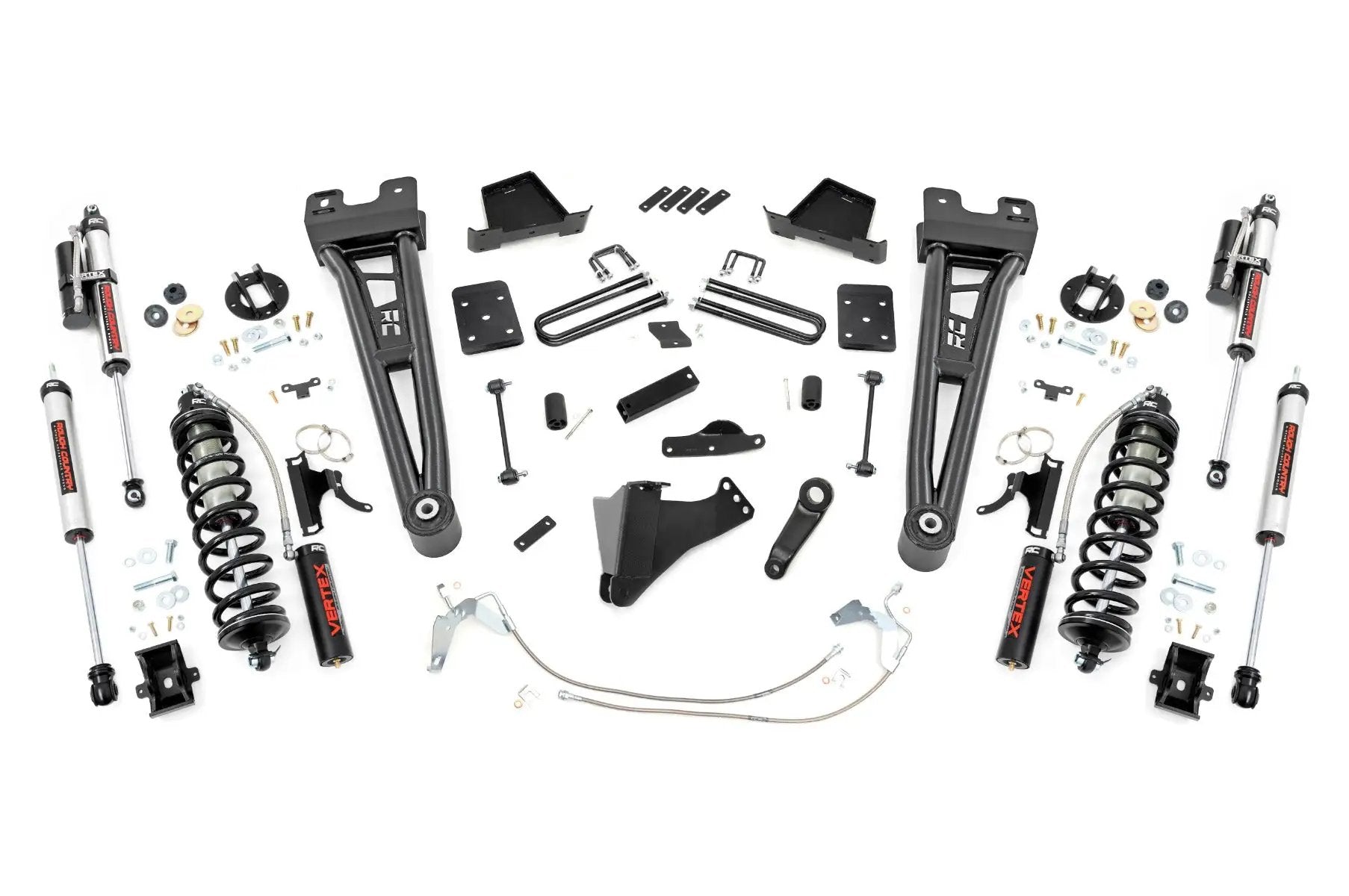 Rough Country 6 Inch Lift Kit | Diesel | Radius Arm | C/O Vertex | Ford F-250/F-350 Super Duty (08-10) by Rough Country