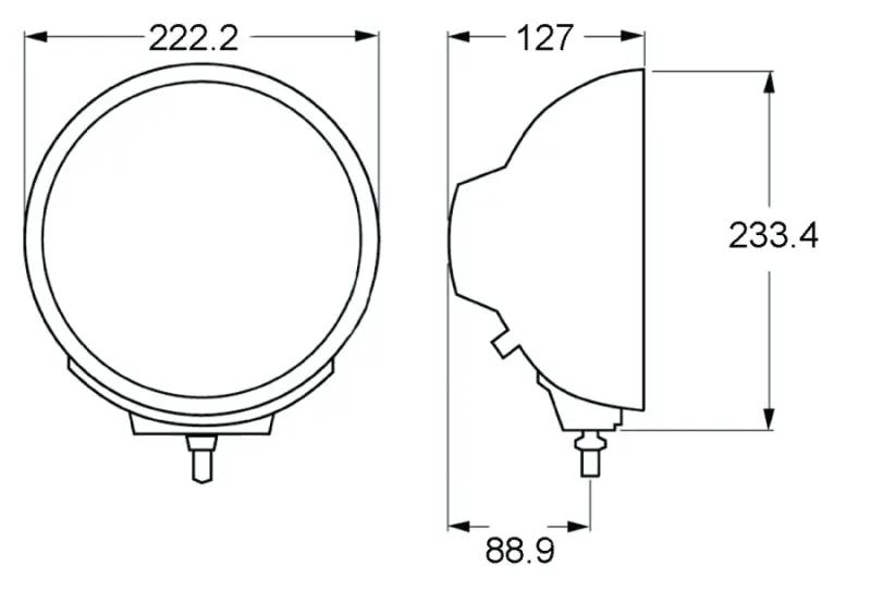 HELLA Rallye 4000 Lamp by Hella