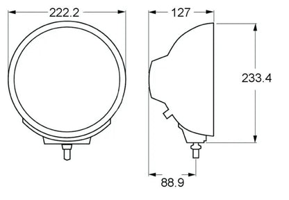 HELLA Rallye 4000 Lamp by Hella