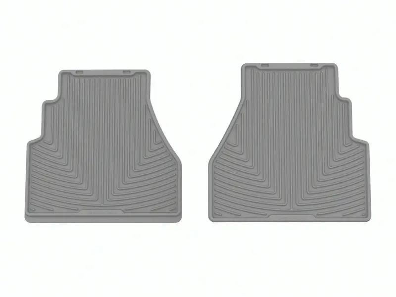 WeatherTech WT Rubber Mats - Rear - Grey by WeatherTech