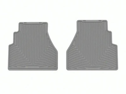 WeatherTech WT Rubber Mats - Rear - Grey by WeatherTech