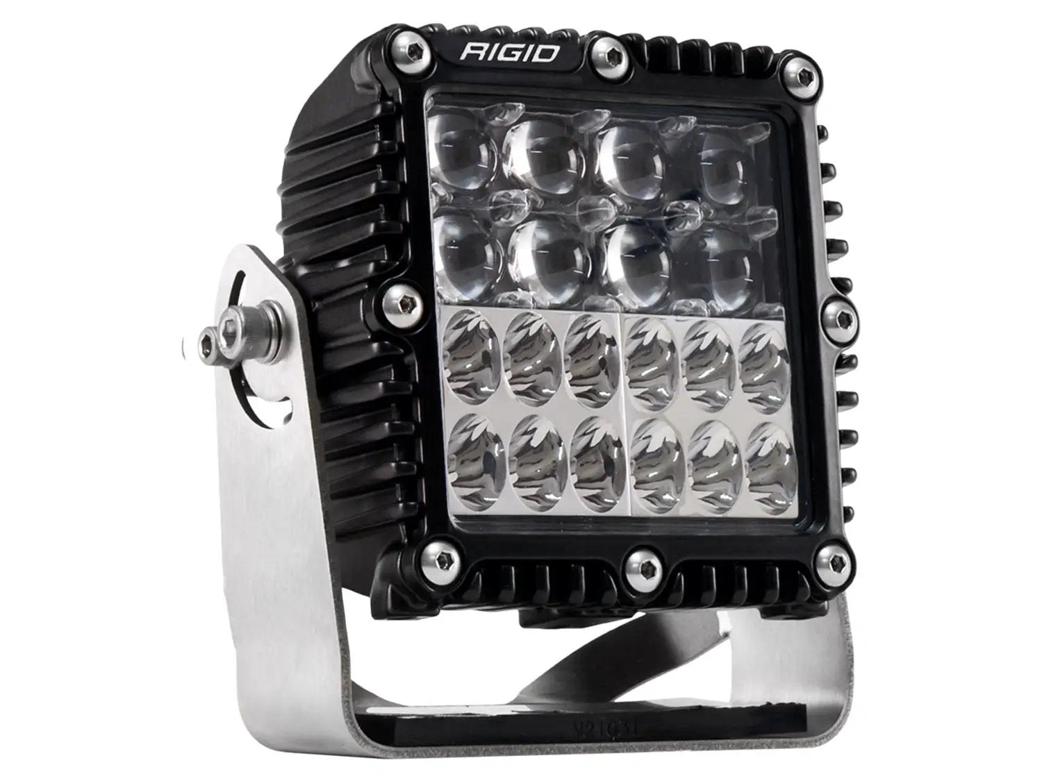 RIGID Industries Q-Series PRO LED Light, Hyperspot/Driving Combo, Black Housing, Single by RIGID Industries