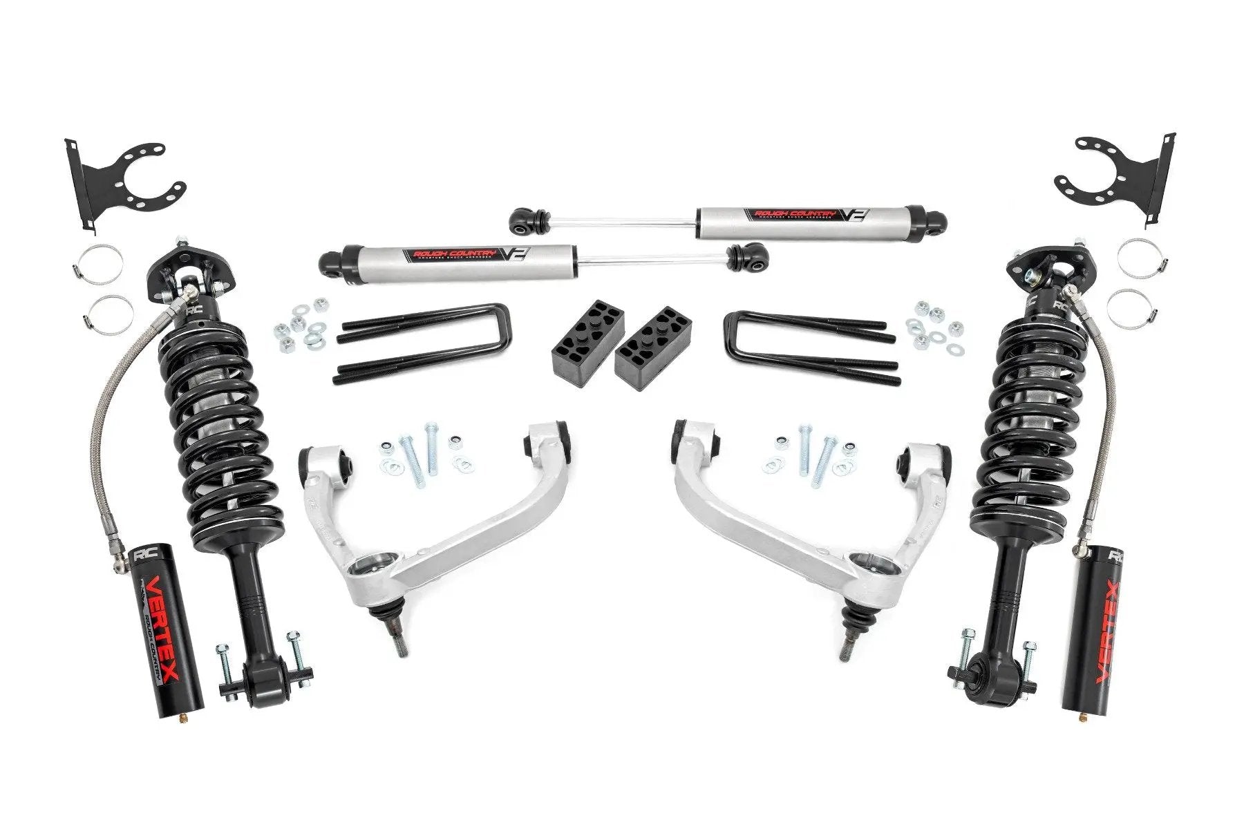 Rough Country 3 Inch Lift Kit | UCAs | Vertex/V2 | Ford F-150 4WD (2014-2020) by Rough Country