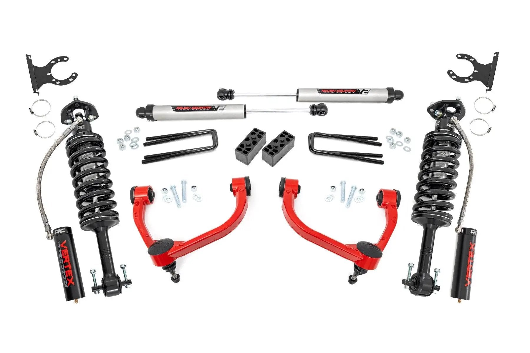 Rough Country 3 Inch Lift Kit | UCAs | Vertex/V2 | Ford F-150 4WD (2014-2020) by Rough Country