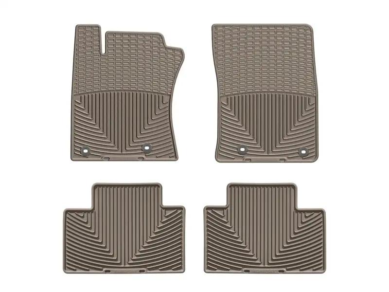WeatherTech WT Rubber Mats - Rear - Tan by WeatherTech