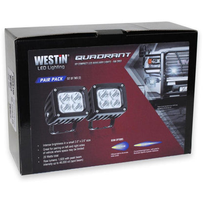 Westin WES LED Lights - Quadrant