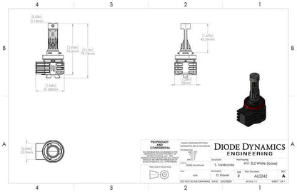 Diode Dynamics DIO SL2 LED Bulbs by Diode Dynamics