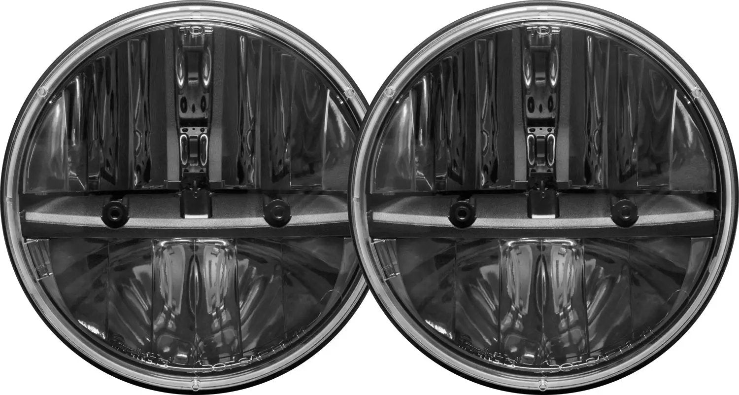 RIGID Industries 7 Inch Round Headlight, Non JK Version, Pair by RIGID Industries