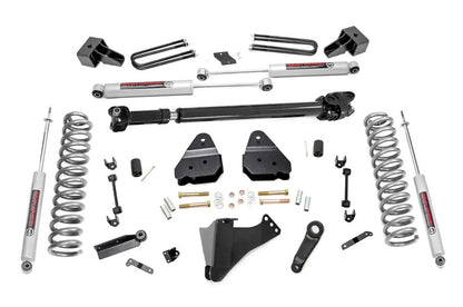 Rough Country 4.5 Inch Lift Kit | DRW | FR Drive Shaft | Ford F-350 Super Duty 4WD (17-22) by Rough Country