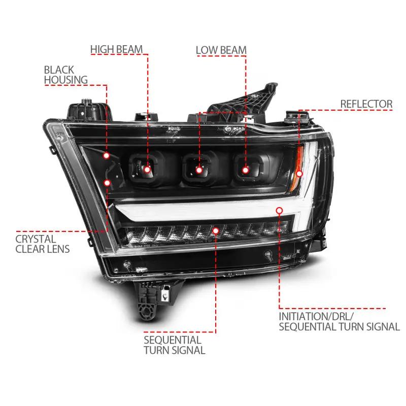 ANZO ANZ LED/Projector Headlights by ANZO