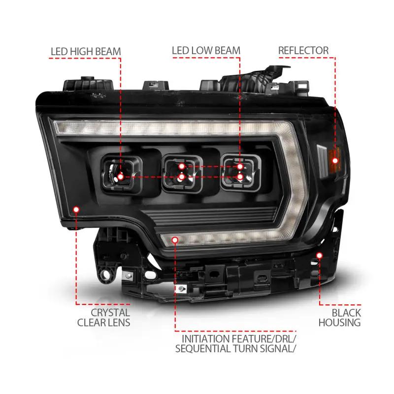 ANZO ANZ LED/Projector Headlights by ANZO
