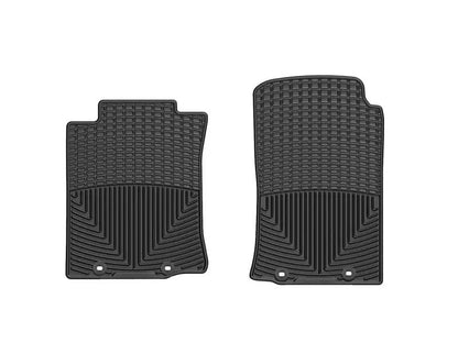 WeatherTech WT Rubber Mats - Front - Blk by WeatherTech