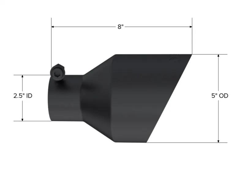 MBRP Univ Exhaust Tips BLK by MBRP