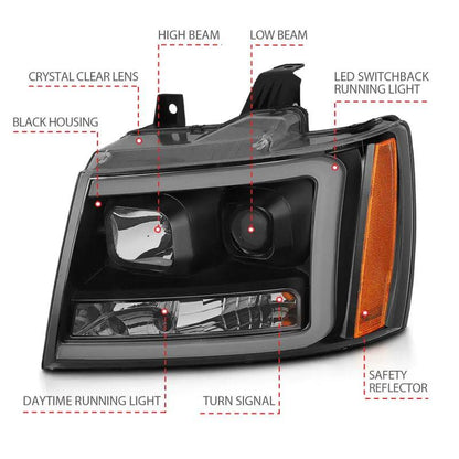ANZO ANZ LED/Projector Headlights by ANZO