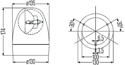 HELLA Work Lamp by Hella