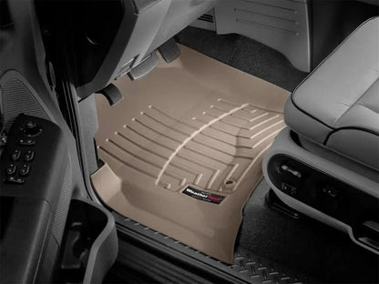 WeatherTech WT FloorLiner - Front - Tan by WeatherTech
