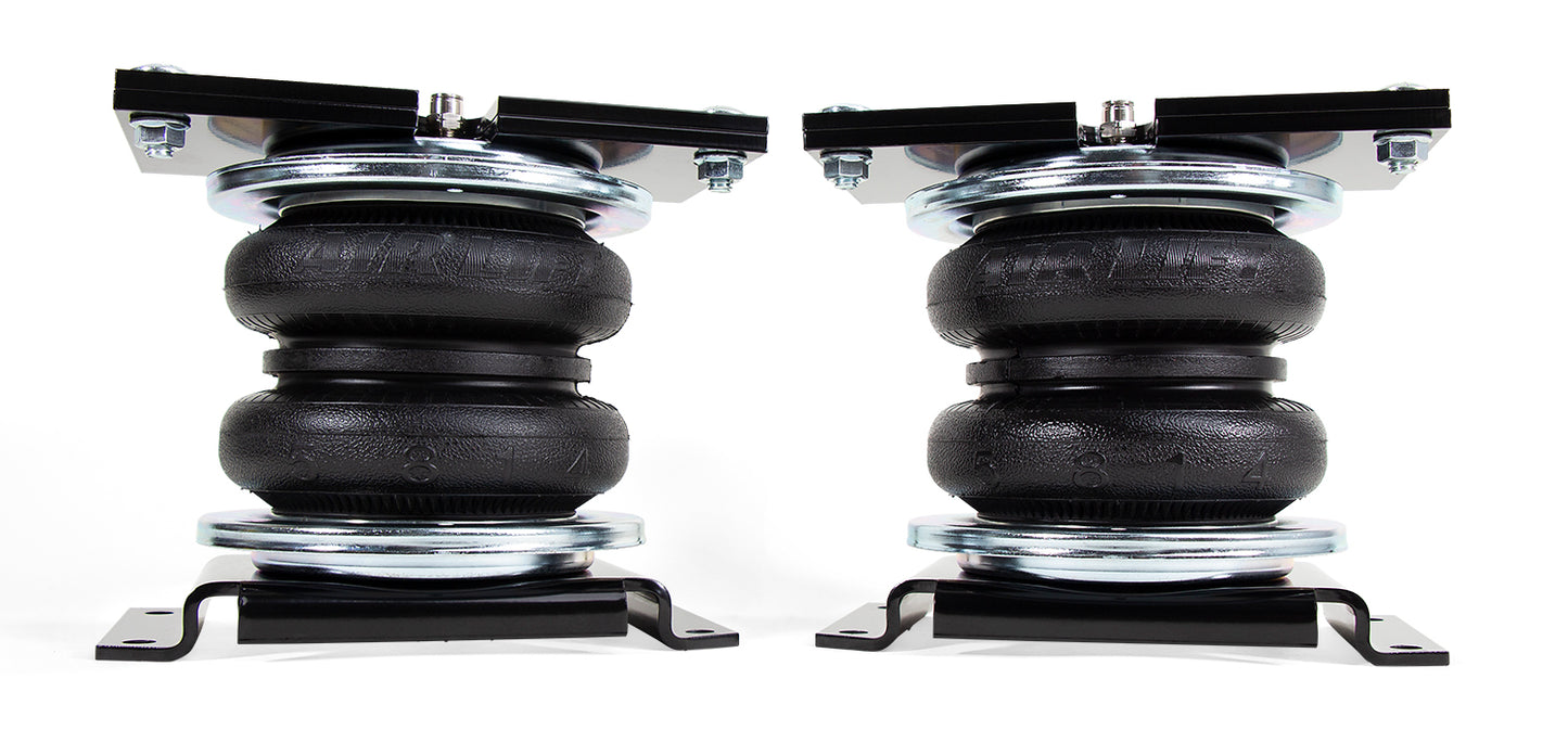 Air Lift Offering up to 5,000 pounds of load-leveling capacity, the LoadLifter 5000 kit from Air Lift will make hauling a breeze. With the added stability and weight-distribution that air springs provide.