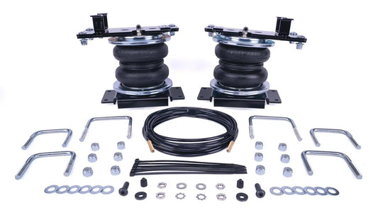 Air Lift The LoadLifter 5000 load support kit for the Nissan Frontier 4WD offers up to 5,000 lbs. of load-leveling capacity while eliminating squat, trailer sway, body roll, and bottoming out. Tow and haul comfortably and stress-free. by Air Lift