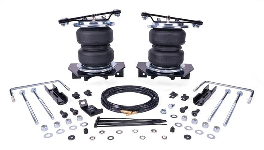 Air Lift LoadLifter 5000 Load Support kit for the 23-26 Ford F-250/F-350 4WD SRW, offering up to 5,000 pounds of load-leveling capacity while eliminating squat, trailer sway, body roll, and bottoming out. Backed by our limited lifetime warranty. by Air Lift