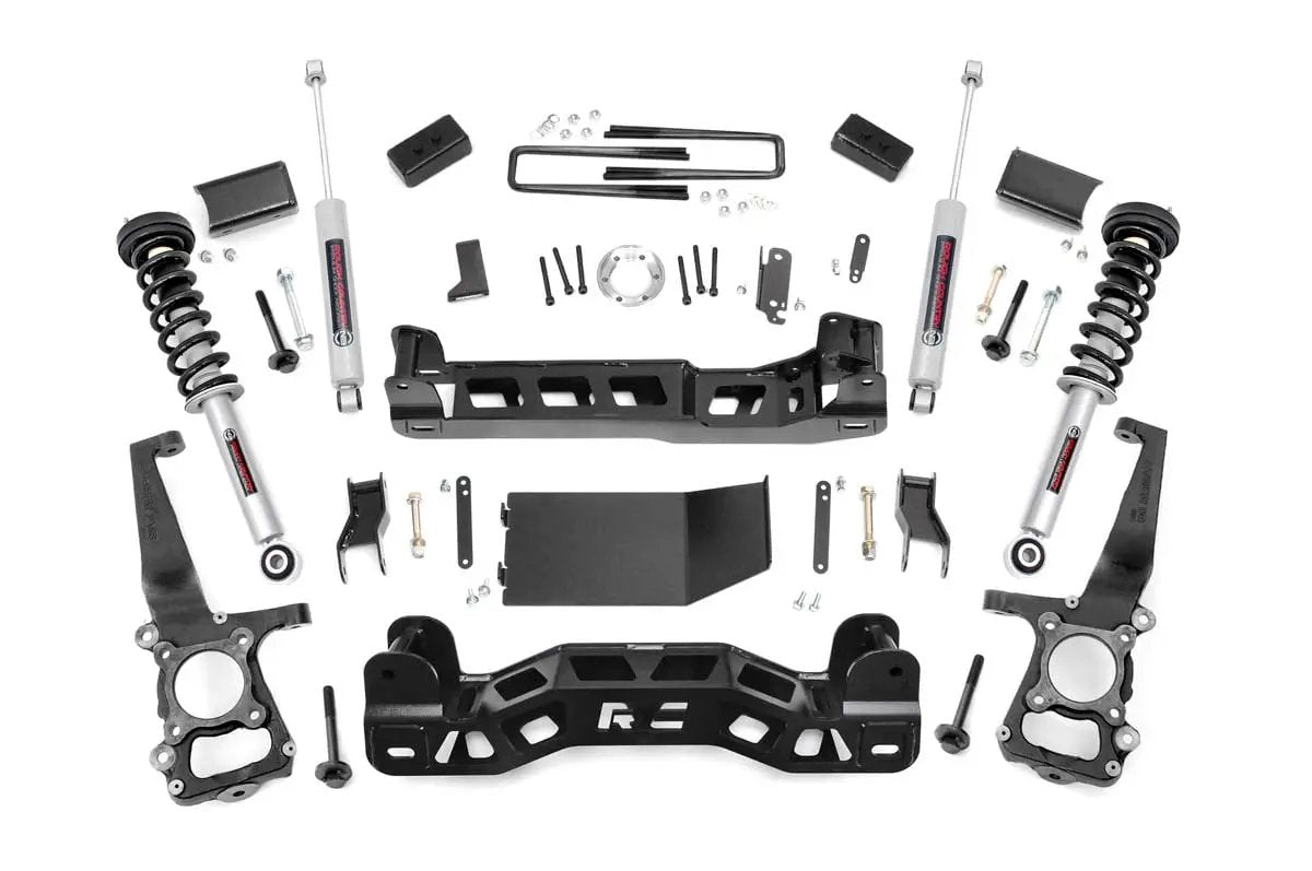 Rough Country 4 Inch Lift Kit | N3 Struts | Ford F-150 4WD (2011-2013) by Rough Country