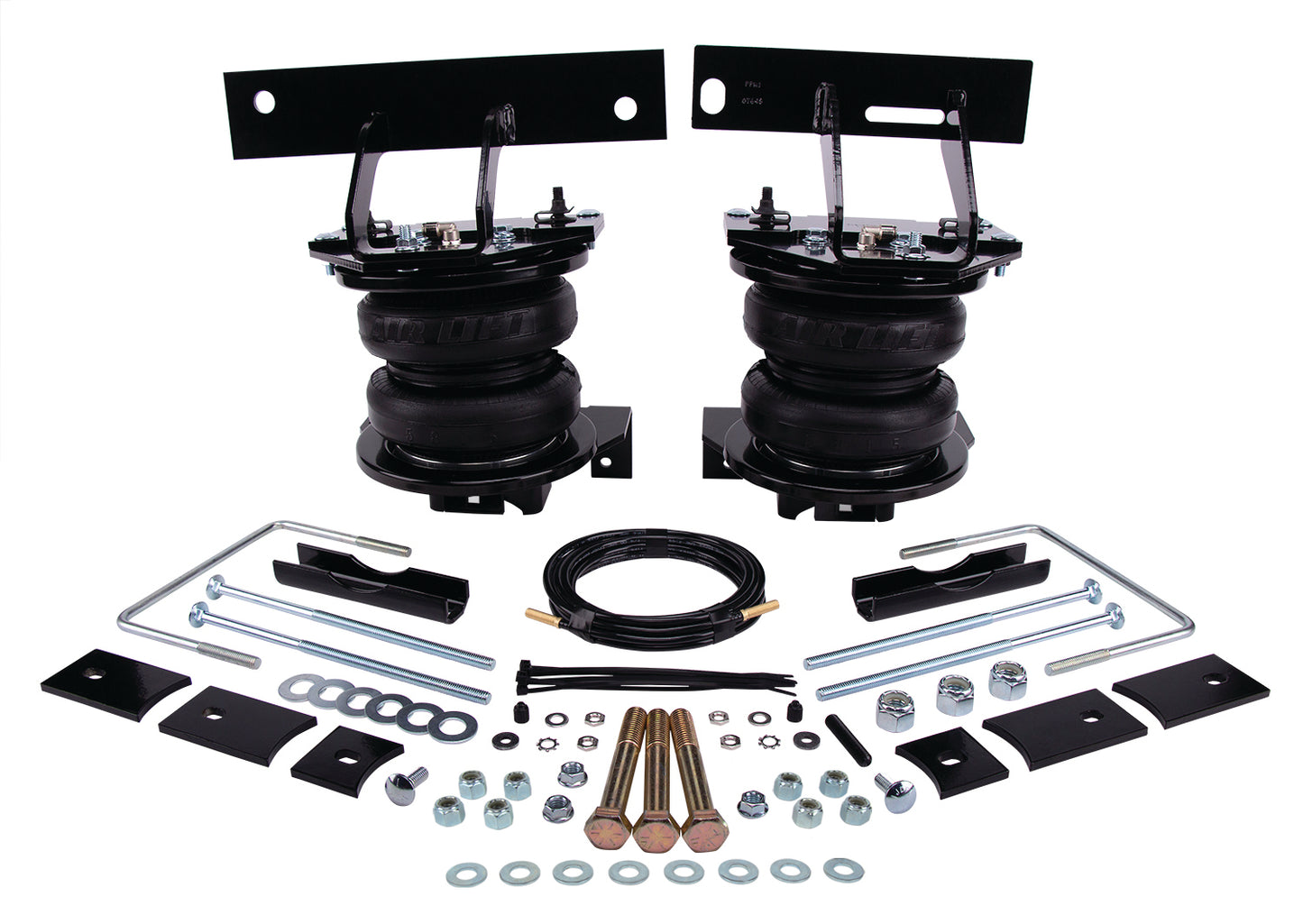 Air Lift The LoadLifter 7500 XL Ultimate offers greater leveling strength for towing and hauling with 7-inch double-bellows air springs and up to 7,500 lbs. load-leveling capacity. The fully adjustable kit helps support the most significant loads.