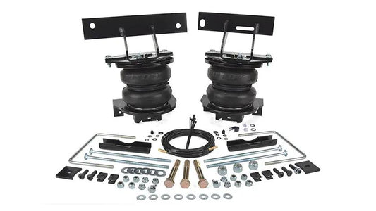 Air Lift The LoadLifter 7500 XL Ultimate load support kit for 2020-2025 Ford F-350 DRW 4WD offers up to 7,500 lbs. of load-leveling capacity, eliminating squat, trailer sway, body roll, and bottoming out. by Air Lift