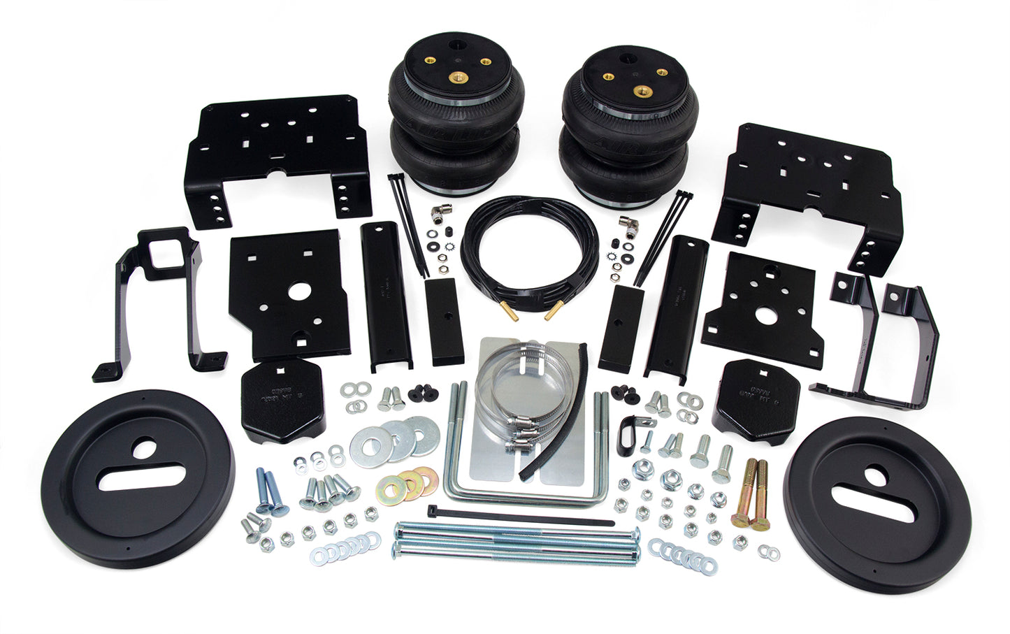 Air Lift The LoadLifter 7500 XL Ultimate offers greater leveling strength for towing and hauling with 7-inch double-bellows air springs and up to 7,500 lbs. load-leveling capacity. The fully adjustable kit helps support the most significant loads.