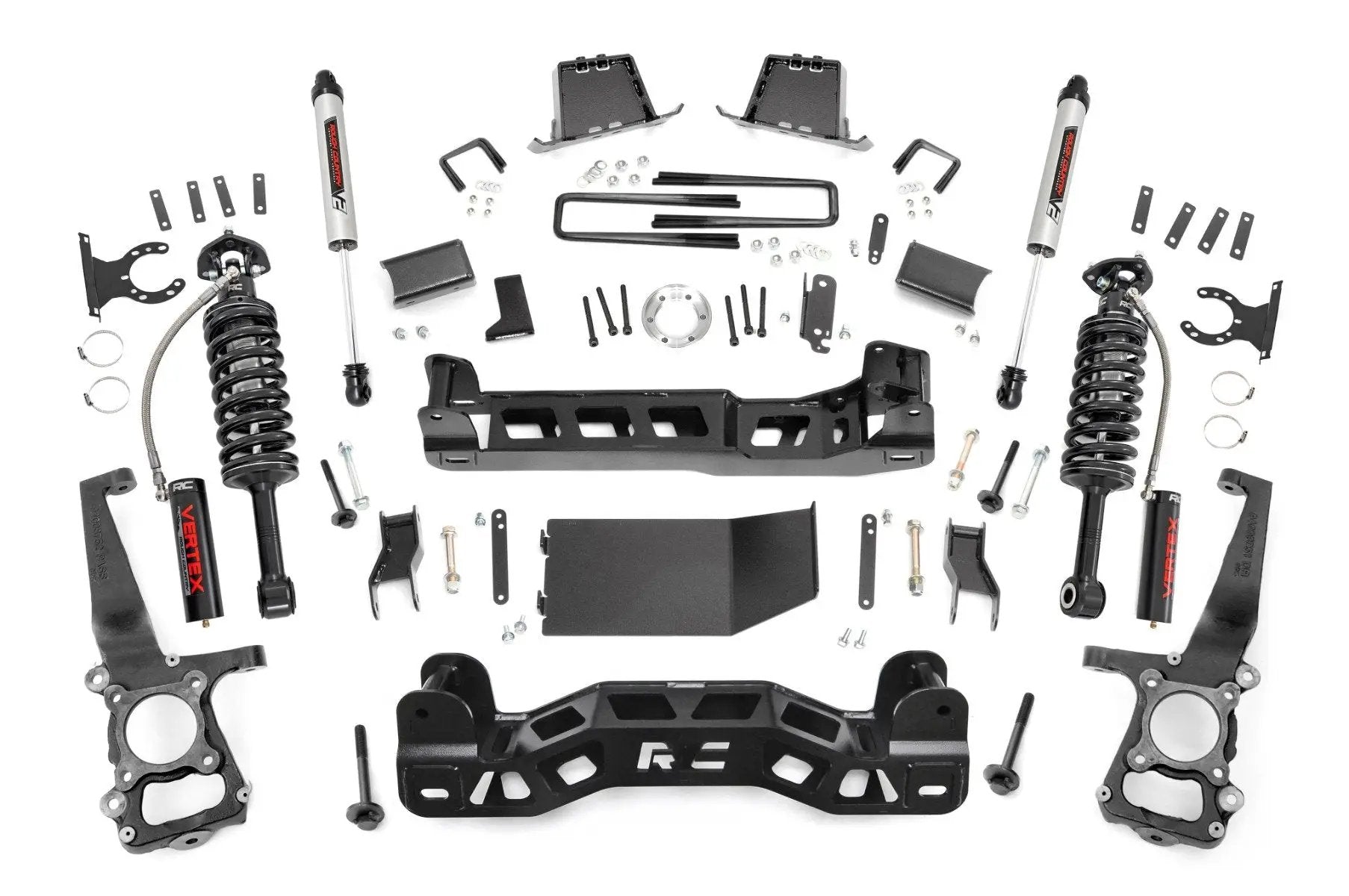 Rough Country 6 Inch Lift Kit | Vertex/V2 | Ford F-150 4WD (2011-2013) by Rough Country