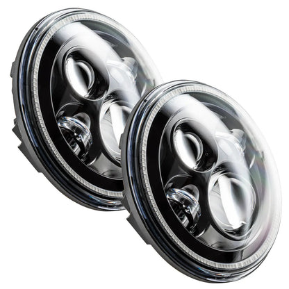 ORACLE Lighting 7" High Powered LED Headlights - Black Bezel by Oracle Lighting