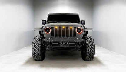ORACLE Lighting Jeep Wrangler JL/Gladiator JT 7in. High Powered LED Headlights (Pair) Dynamci ColorSHIFT by Oracle Lighting