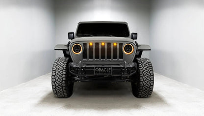 ORACLE Lighting Jeep Wrangler JL/Gladiator JT 7in. High Powered LED Headlights (Pair) Dynamci ColorSHIFT by Oracle Lighting
