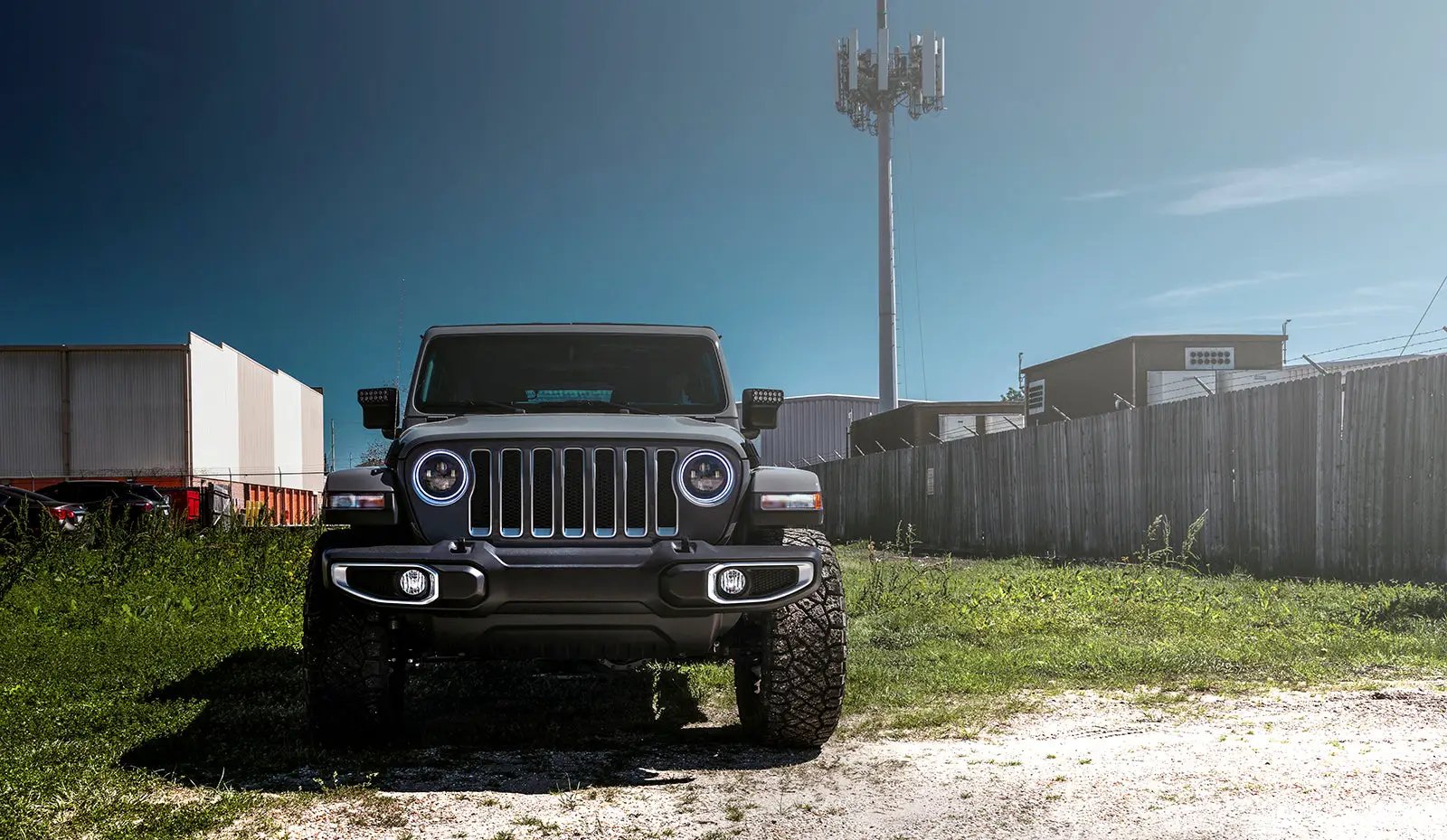 ORACLE Lighting Jeep Wrangler JL/Gladiator JT 7in. High Powered LED Headlights (Pair) ColorSHIFT Halos w/2.0 by Oracle Lighting