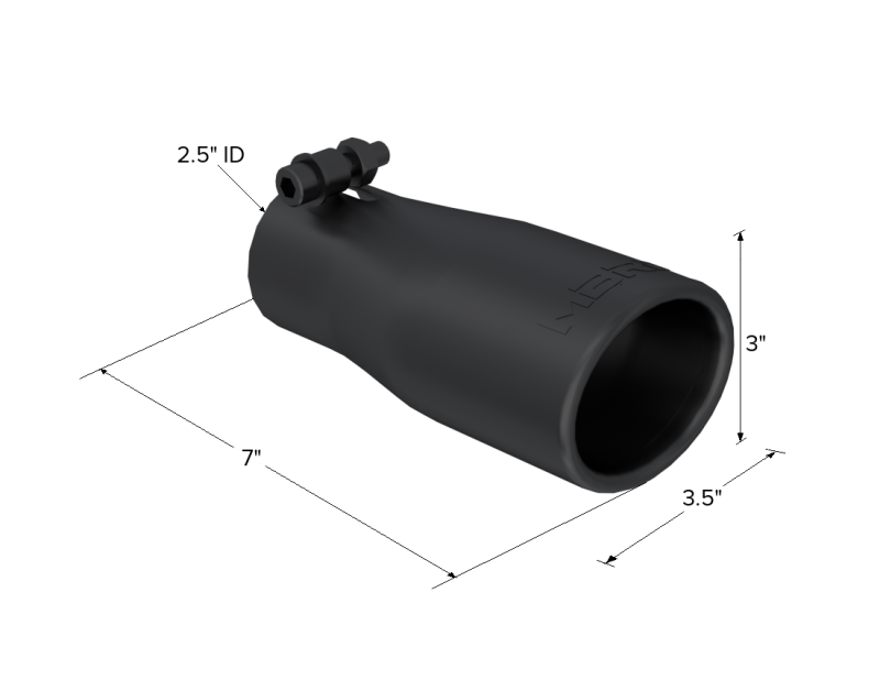 MBRP Univ Exhaust Tips BLK by MBRP
