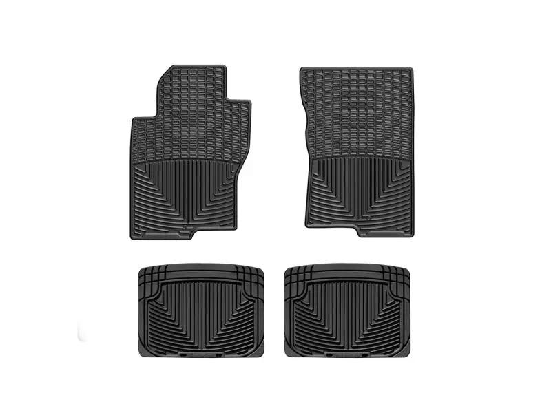 WeatherTech WT Rubber Mats - Rear - Blk by WeatherTech