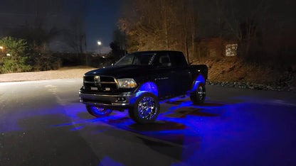 ORACLE Lighting Bluetooth + RF ColorSHIFT Underbody Wheel Well Rock Light Kit - 4 PCS by Oracle Lighting