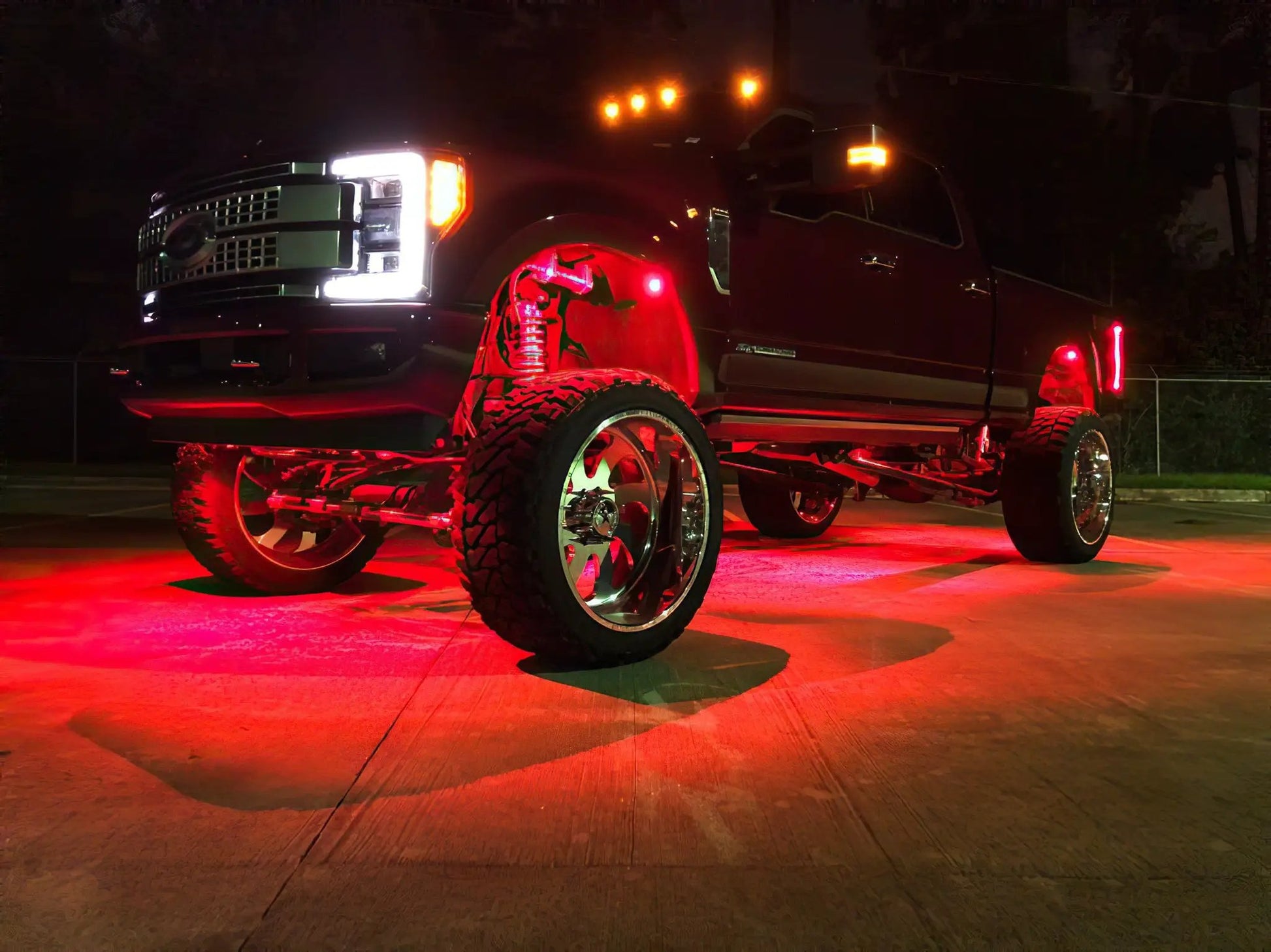 ORACLE Lighting Bluetooth + RF ColorSHIFT Underbody Wheel Well Rock Light Kit - 4 PCS by Oracle Lighting