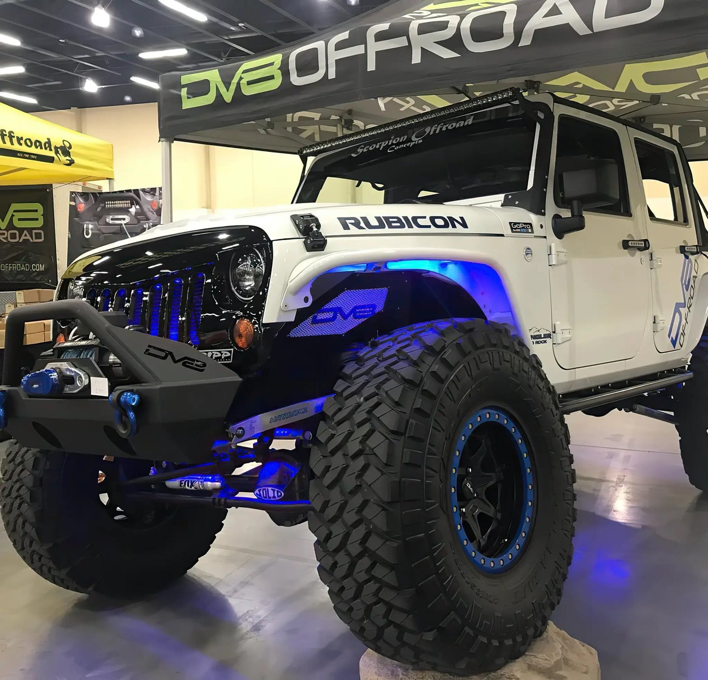 ORACLE Lighting Bluetooth + RF ColorSHIFT Underbody Wheel Well Rock Light Kit - 4 PCS by Oracle Lighting