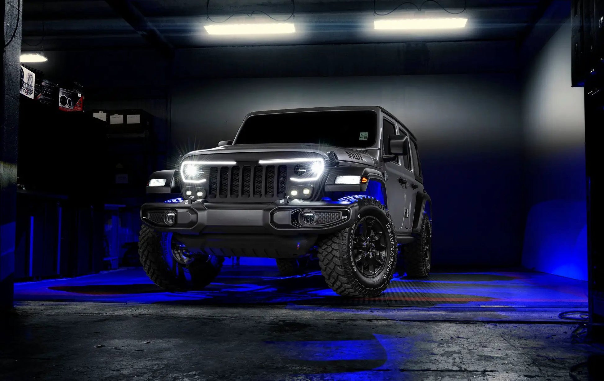 ORACLE Lighting Bluetooth + RF ColorSHIFT Underbody Wheel Well Rock Light Kit - 4 PCS by Oracle Lighting