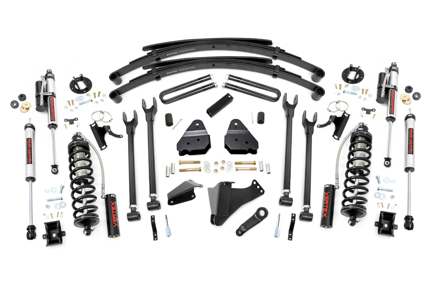 Kit de elevación de 6 pulgadas | Gasolina | 4 brazos | Muelle RR | C/O Vertex | Ford F-250/F-350 Super Duty (05-07)