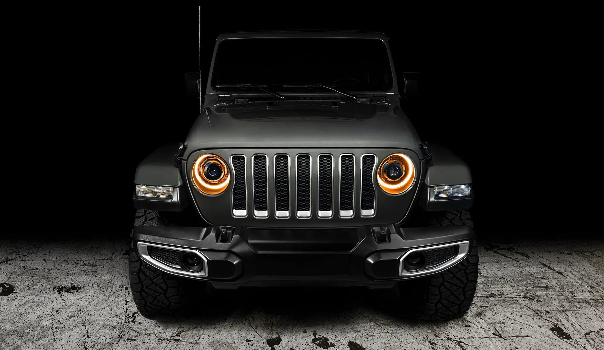 ORACLE Lighting Oculus Switchback Bi-LED Projector Headlights for Jeep Wrangler JL / Gladiator JT by Oracle Lighting