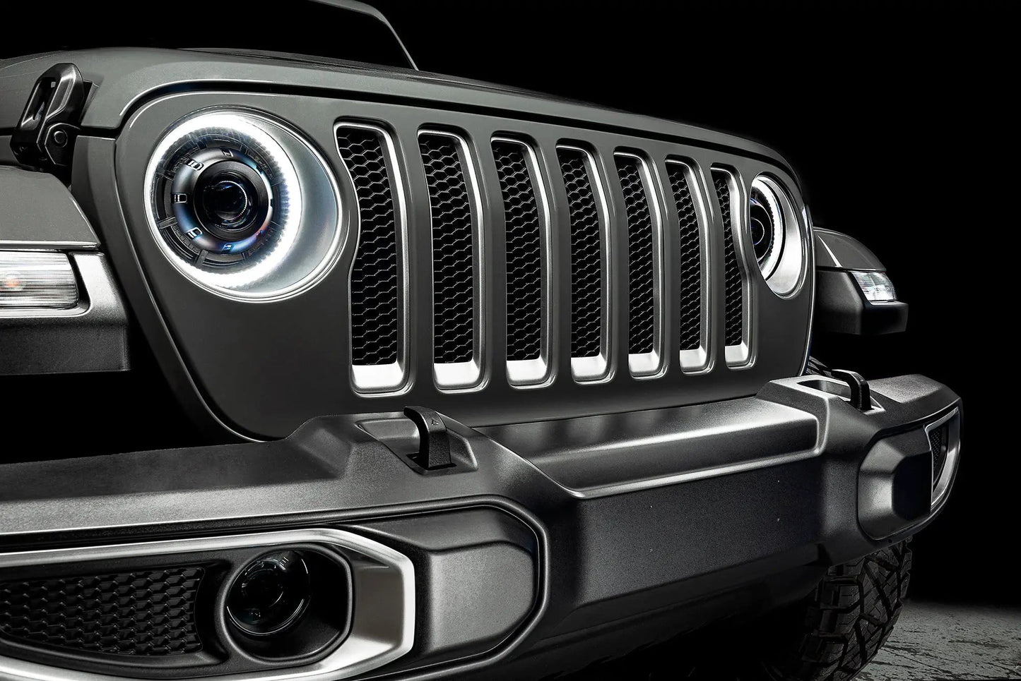 ORACLE Lighting Oculus Switchback Bi-LED Projector Headlights for Jeep Wrangler JL / Gladiator JT by Oracle Lighting
