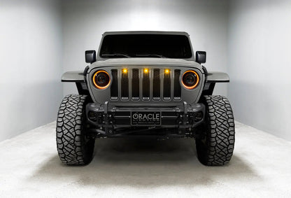 ORACLE Lighting Oculus Switchback Bi-LED Projector Headlights for Jeep Wrangler JL / Gladiator JT by Oracle Lighting