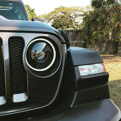ORACLE Lighting Oculus Switchback Bi-LED Projector Headlights for Jeep Wrangler JL / Gladiator JT by Oracle Lighting