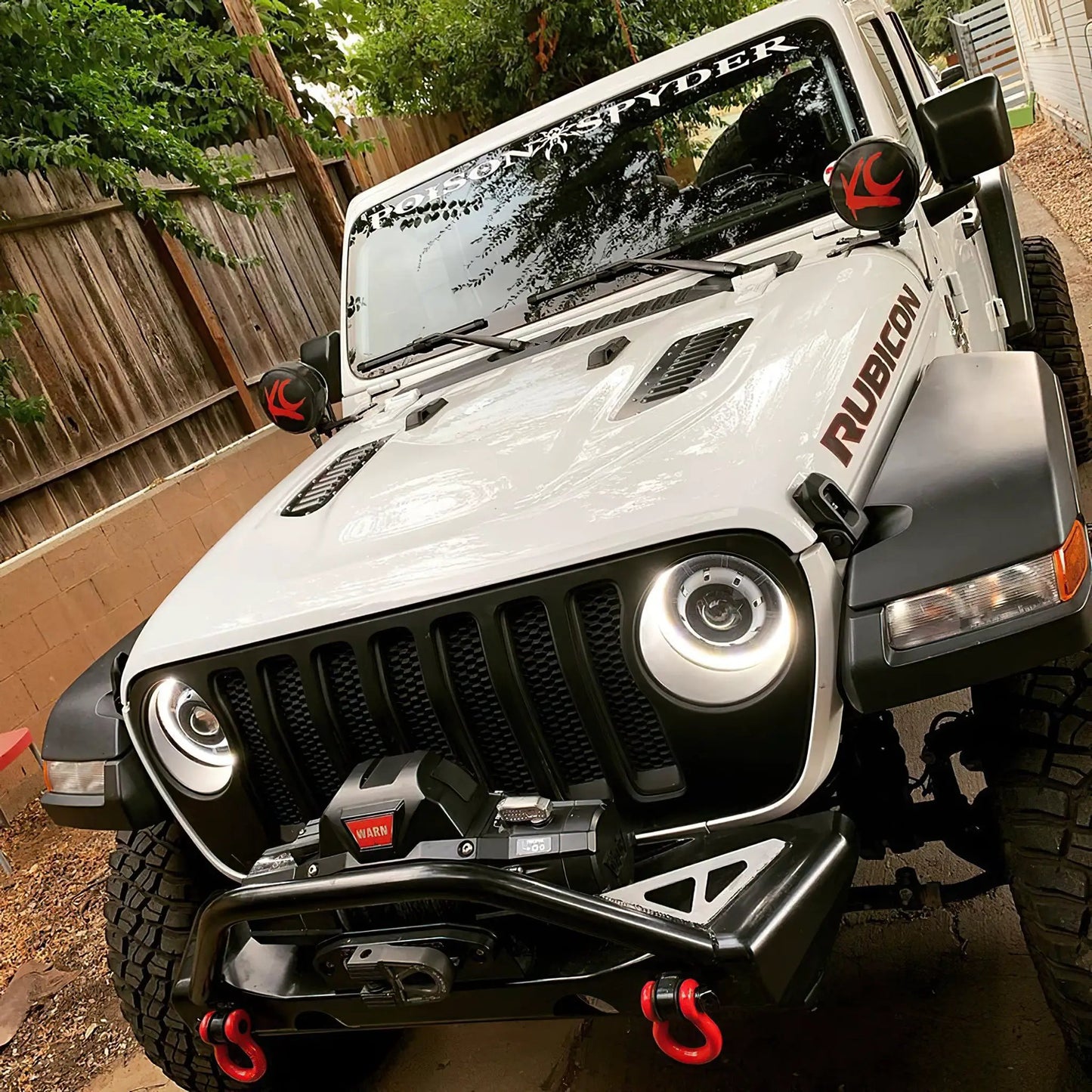 ORACLE Lighting Oculus Switchback Bi-LED Projector Headlights for Jeep Wrangler JL / Gladiator JT by Oracle Lighting