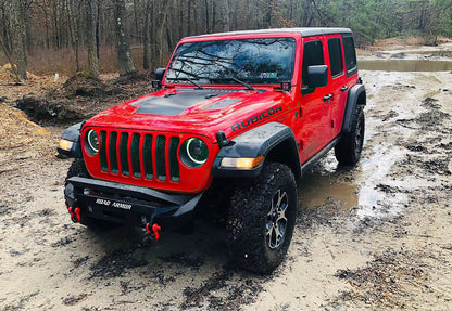 ORACLE Lighting Oculus Switchback Bi-LED Projector Headlights for Jeep Wrangler JL / Gladiator JT by Oracle Lighting