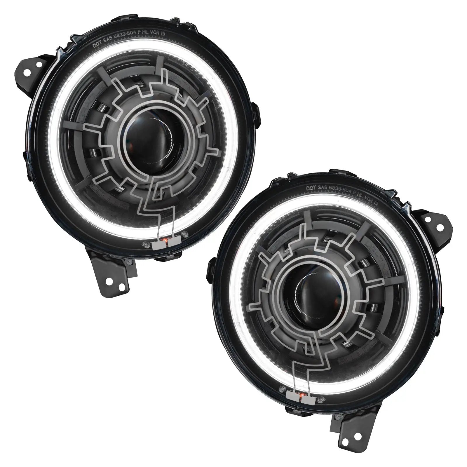 ORACLE Lighting Oculus(TM) Heated Lens Bi-LED Projector Headlights for Jeep Wrangler JL / Gladiator JT by Oracle Lighting