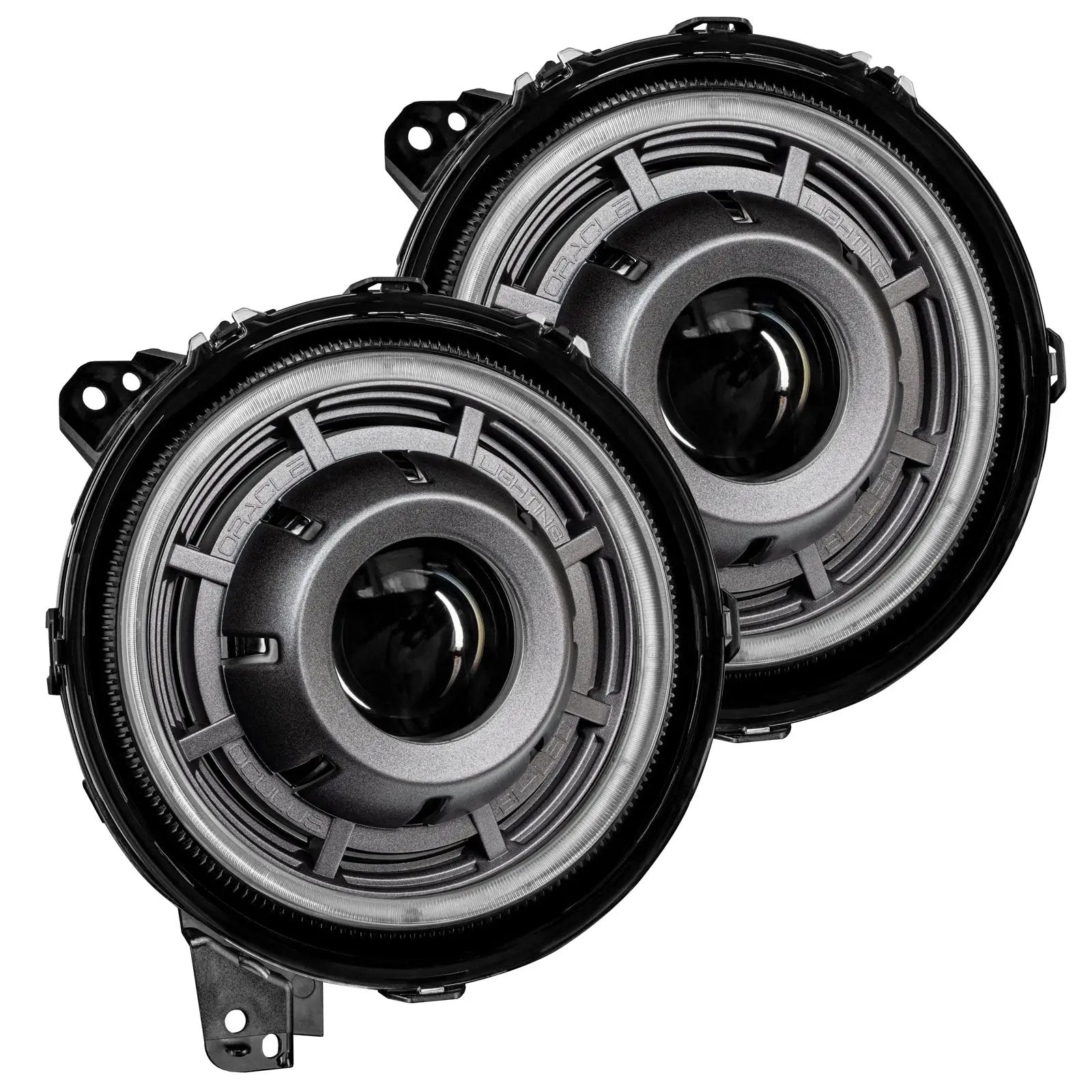 ORACLE Lighting Oculus(TM) Bi-LED Projector Headlights for Jeep Wrangler JL / Gladiator JT - Graphite Metallic by Oracle Lighting
