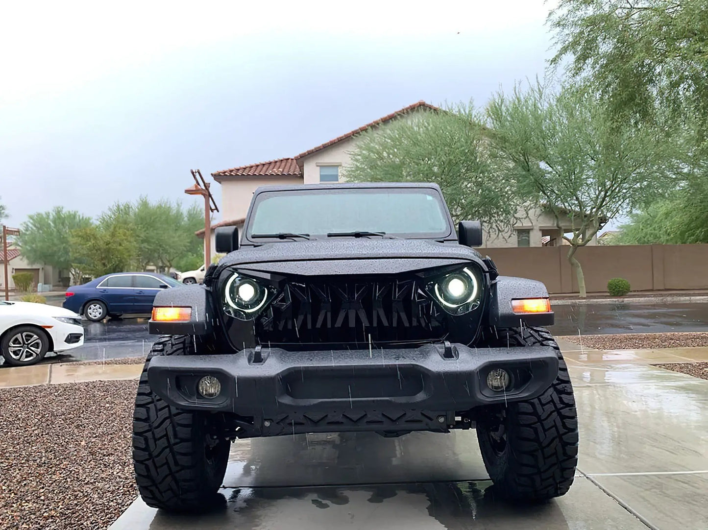 ORACLE Lighting Oculus Bi-LED Projector Headlights for Jeep Wrangler JL / Gladiator JT by Oracle Lighting