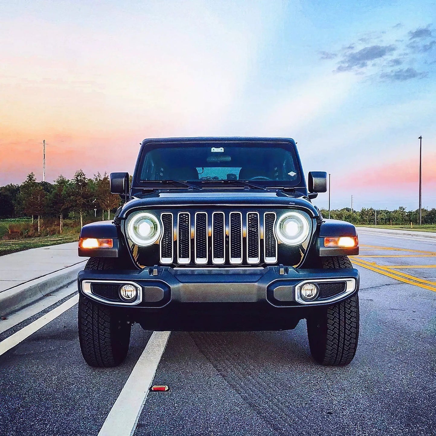 ORACLE Lighting Oculus Bi-LED Projector Headlights for Jeep Wrangler JL / Gladiator JT by Oracle Lighting