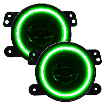Oracle Lighting This High Performance Fog Light comes with an amber Halo pre-installed. Fog light is made from a polycarbonate housing and epoxy sealed electronics. This provides for a waterproof and impact resistant design. Includes new Luxeon ZES chip. by Oracle Lighting